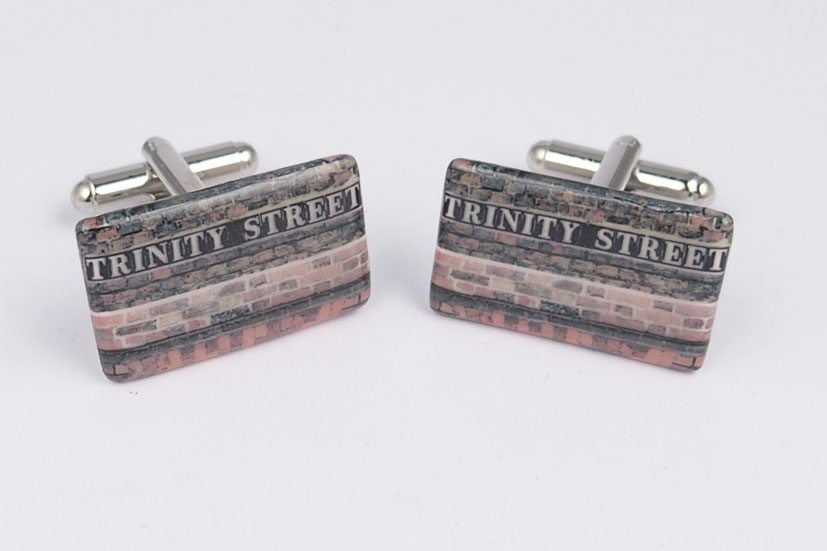 Trinity Street Cambridge cufflinks